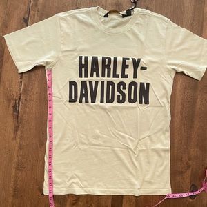Harley-Davidson shirt sleeve off white slim